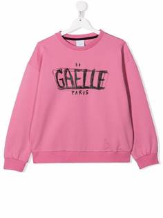 Gaelle Paris Kids толстовка с логотипом