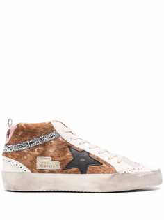 Golden Goose кеды со вставками