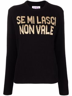 MC2 Saint Barth джемпер New Queen с надписью