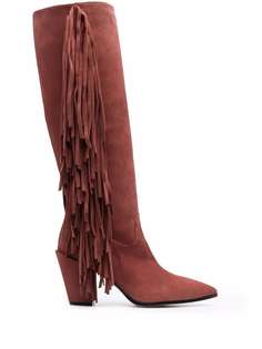 Stuart Weitzman сапоги с кисточками