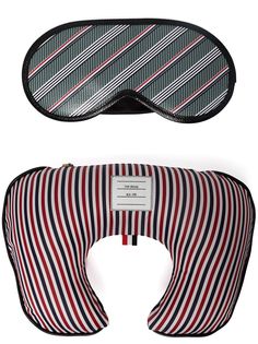 Thom Browne дорожный набор из подушки, несессера и маски