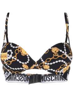 Moschino бюстгальтер с логотипом