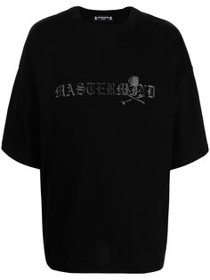 Mastermind Japan футболка с тисненым логотипом