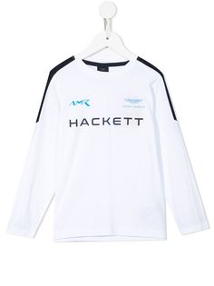 Hackett Kids футболка с длинными рукавами и логотипом