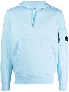 C.P. Company худи с нашивкой-логотипом