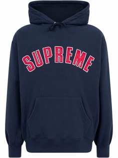 Supreme худи с логотипом