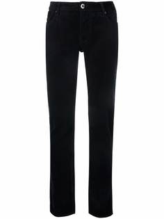Emporio Armani прямые брюки строгого кроя