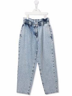 TWINSET Kids джинсы с эластичным поясом