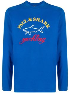 Paul & Shark футболка с длинными рукавами и логотипом Paul&Shark