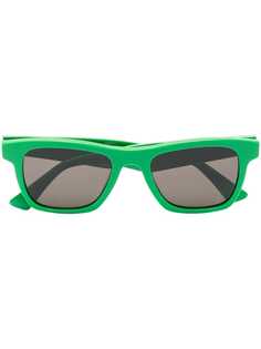 Bottega Veneta Eyewear солнцезащитные очки трапециевидной формы
