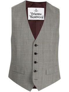 Vivienne Westwood шерстяной жилет в клетку