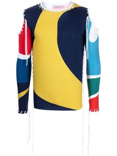Charles Jeffrey Loverboy джемпер с вырезами на плечах