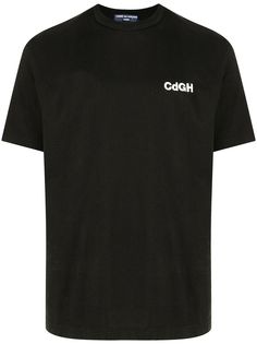 Comme Des Garçons Homme футболка с вышитым логотипом