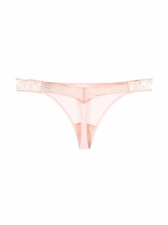 La Perla трусы-стринги с кружевом