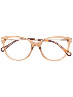 Chloé Eyewear очки в оправе кошачий глаз