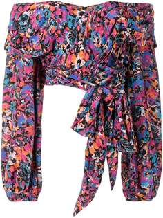 Rebecca Vallance блузка Modern Love с абстрактным принтом