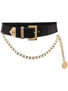 Chanel Pre-Owned ремень с цепочкой