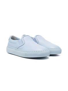 Common Projects кожаные слипоны