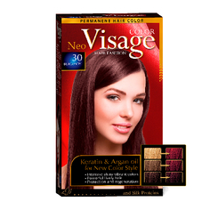 Visage, Краска для волос Neo Color №30, Burgundy