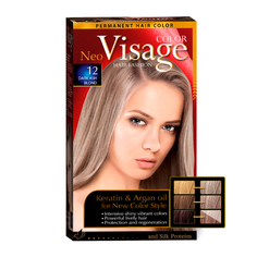 Visage, Краска для волос Neo Color №12, Dark Ash Blond