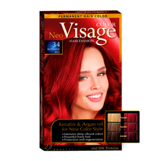 Visage, Краска для волос Neo Color №34, Intensive Red