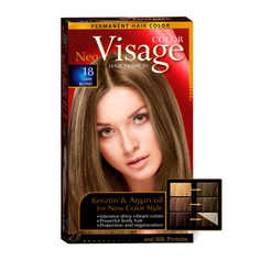 Visage, Краска для волос Neo Color №18, Dark Blond