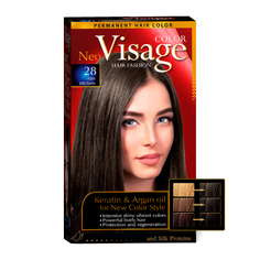 Visage, Краска для волос Neo Color №28, Ash Brown