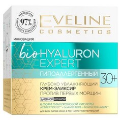 Eveline, Крем-эликсир 30+ BioHyaluron Expert, 50 мл