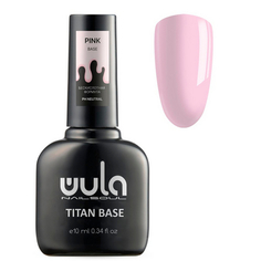 WULA Nailsoul, База Titan Pink, 10 мл