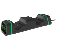 Зарядная станция Dobe Xbox Series S/X - Xbox One Dual Charging Dock + 2шт АКБ 800mAh TYX-19006X