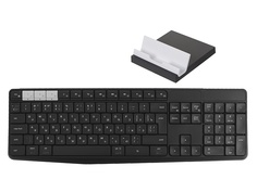 Клавиатура Logitech K375s Wireless Multi-Device Keyboard & Stand Black 920-008184 Выгодный набор + серт. 200Р!!!