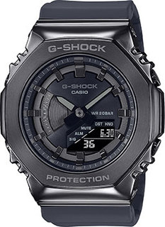 Японские наручные мужские часы Casio GM-S2100B-8AER. Коллекция G-Shock