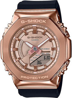Японские наручные мужские часы Casio GM-S2100PG-1A4ER. Коллекция G-Shock