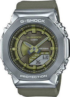 Японские наручные мужские часы Casio GM-S2100-3AER. Коллекция G-Shock