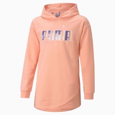Детская толстовка Alpha Elongated Youth Hoodie Puma