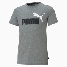 Детская футболка Essentials+ Two-Tone Logo Youth Tee Puma