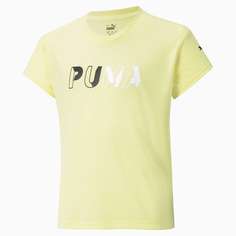 Детская футболка Modern Sports Logo Youth Tee Puma