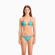 Плавки Swim Women’s All-Over-Print Side Tie Brief Puma