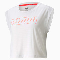 Топ Logo Cap Sleeve Womens Training Tee Puma