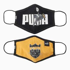 Детская маска Animals Youth Face Masks (Set of 2) Puma