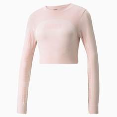 Футболка с длинным рукавом Evostripe evoKNIT Long Sleeve Womens Tee Puma