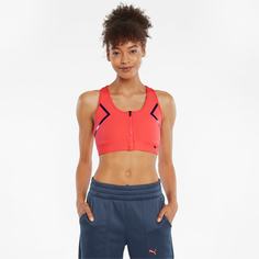 Бра High Impact Front Zip Womens Training Bra Puma