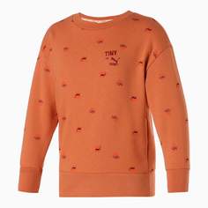 Детская толстовка PUMA x TINYCOTTONS Printed Crew Neck Kids Sweatshirt