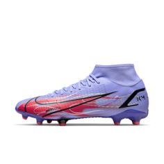 Футбольные бутсы для игры на разных покрытиях Nike Mercurial Superfly 8 Academy KM MG - Пурпурный
