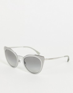 Солнцезащитные очки «кошачий глаз» Emporio Armani-Серый