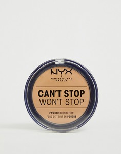 Крем-пудра NYX Professional Makeup Cant Stop Wont Stop-Желтый