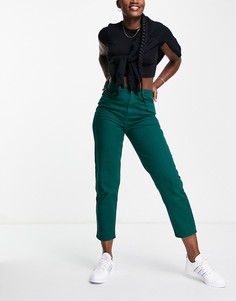 Зеленые зауженные джинсы Urban Revivo-Зеленый цвет