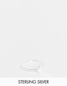 Кованое кольцо из стерлингового серебра Kingsley Ryan-Серебряный