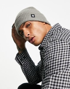 Серая шапка-бини Element Flow-Серый