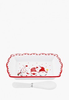 Масленка Elan Gallery 18,5х11,2х3,4 см Весёлые гномики